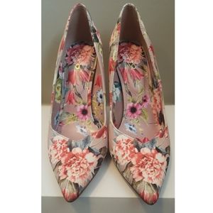 Floral 6.5 high heels